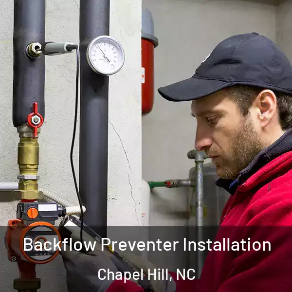  Backflow Preventer Installation Chapel Hill, NC