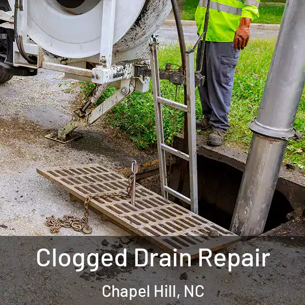  Clogged Drain Repair Chapel Hill, NC