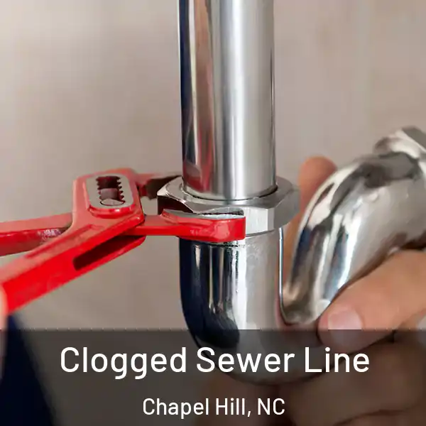  Clogged Sewer Line Chapel Hill, NC