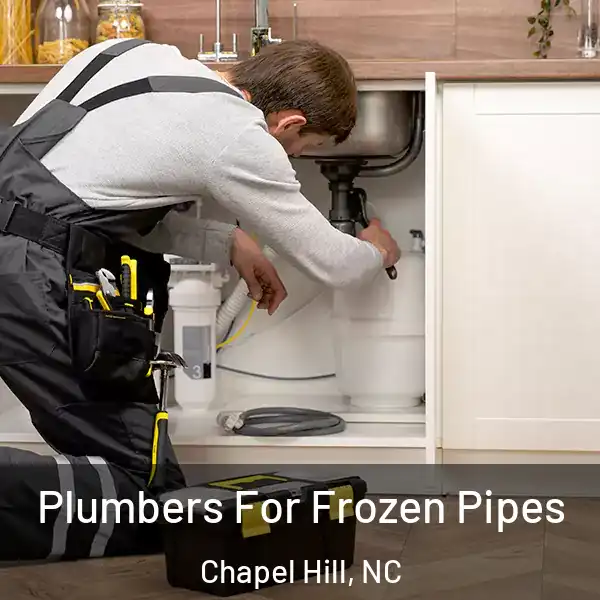 Plumbers For Frozen Pipes Chapel Hill, NC